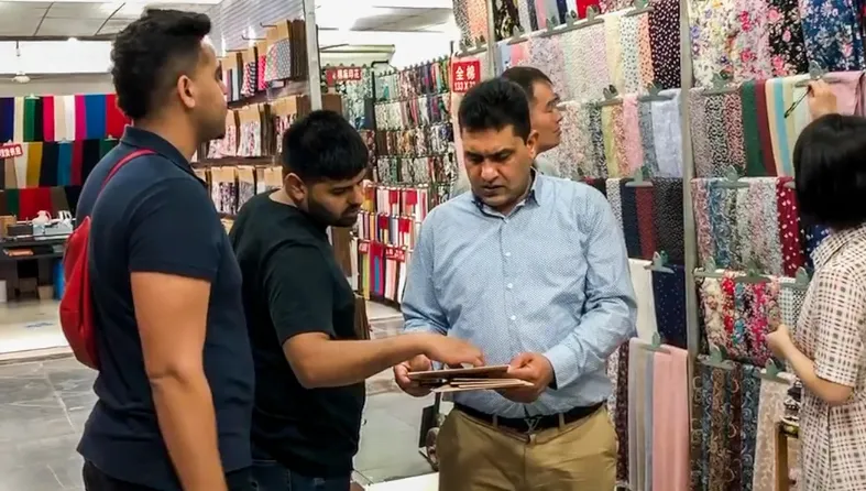 China fabric sourcing Supplier management 